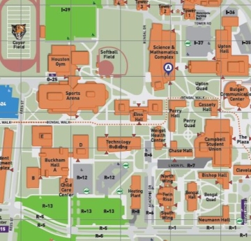 Decorative image of BSU map (map attachments in dropdown)