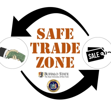 logo for UPD's Safe Trade Zone