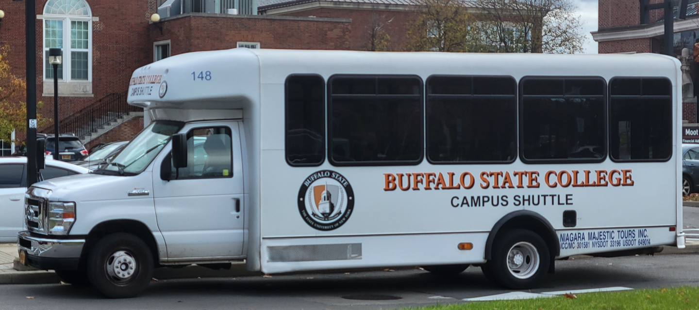 image of BSU's campus shuttle